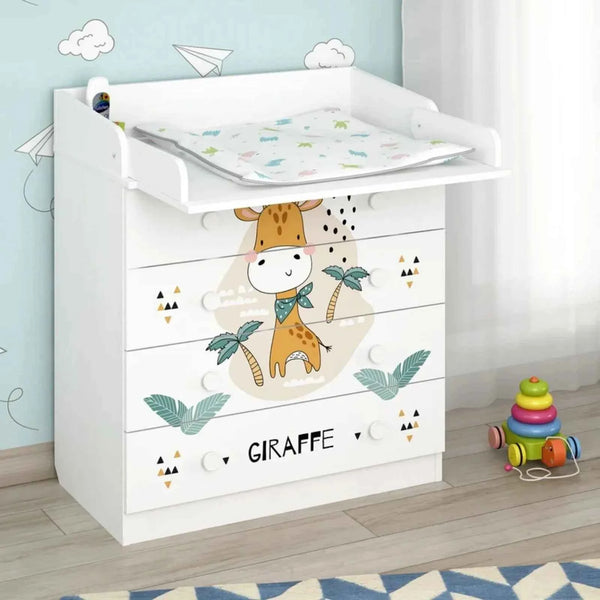 Shefa Kids 800 Changing Dresser - Giraffe