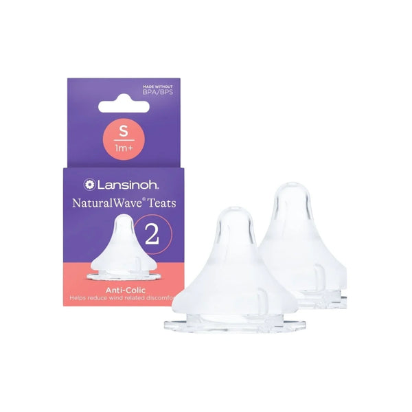 Lansinoh NaturalWave Slow Flow Teats Pack of 2