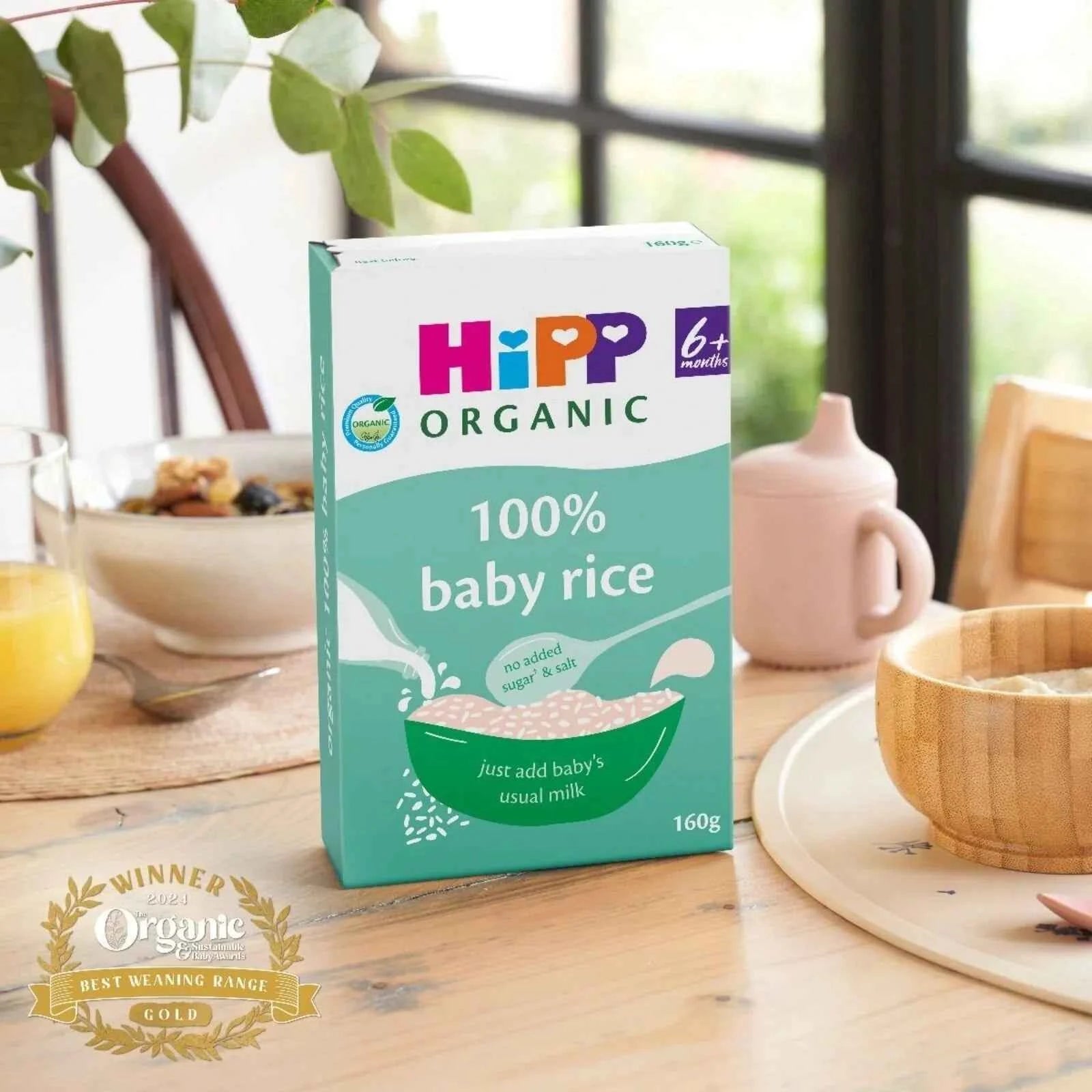 HiPP Organic 100% Baby Rice 6+ months 160g