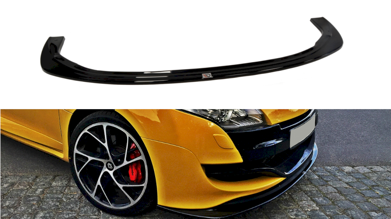 Maxton Design - FRONT SPLITTER RENAULT MEGANE 3 RS V.2