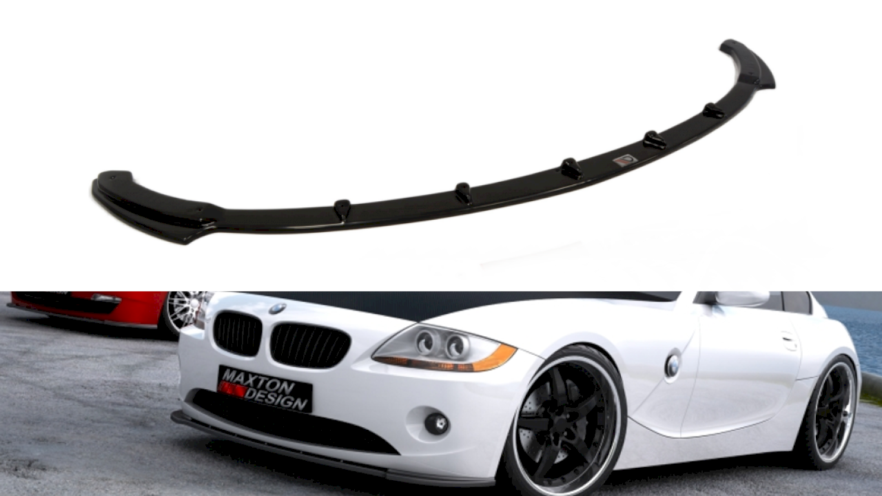 Maxton Design - Front Splitter V.1 Bmw Z4 E85 / E86 (Preface Model) (2002-2006)