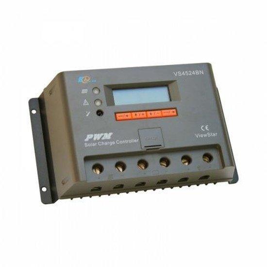 45A PWM Solar Charge Controller with LCD — 12/24V | 4Boats