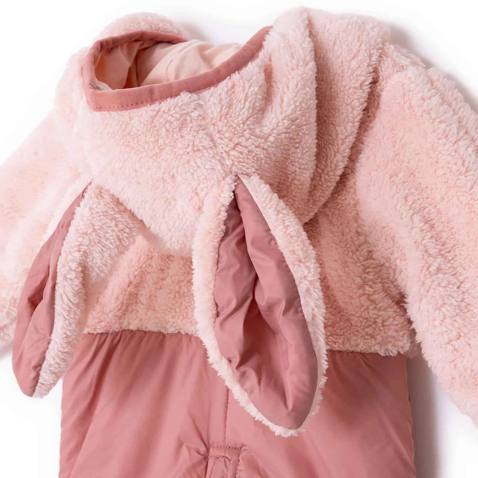 Midimod Newborn Welsoft Footed Jumpsuit - Pink