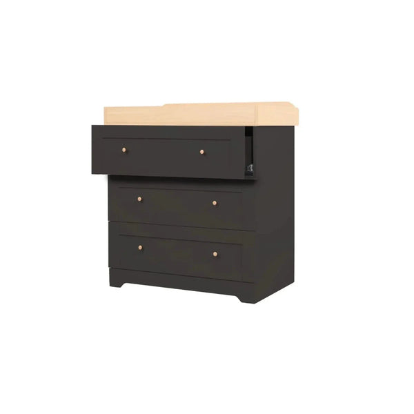 Tutti Bambini Rio Chest Changer - Slate/Honey Oak