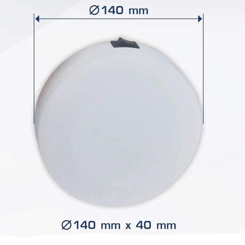 AquaLED Dome Red & White Dome Light, 12/24V Multivolt | 4Boats