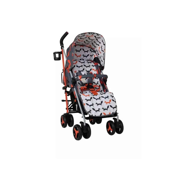 Cosatto Supa 3 Stroller - Charcoal Mister Fox