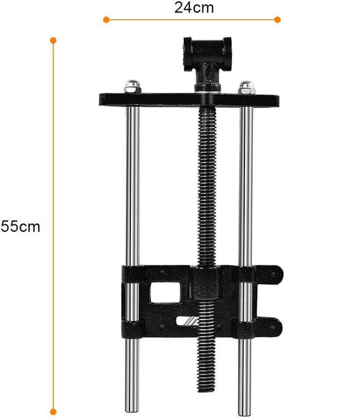 10.5" Heavy Duty Steel Front Vise – Workbench Clamp for Woodworking & Welding