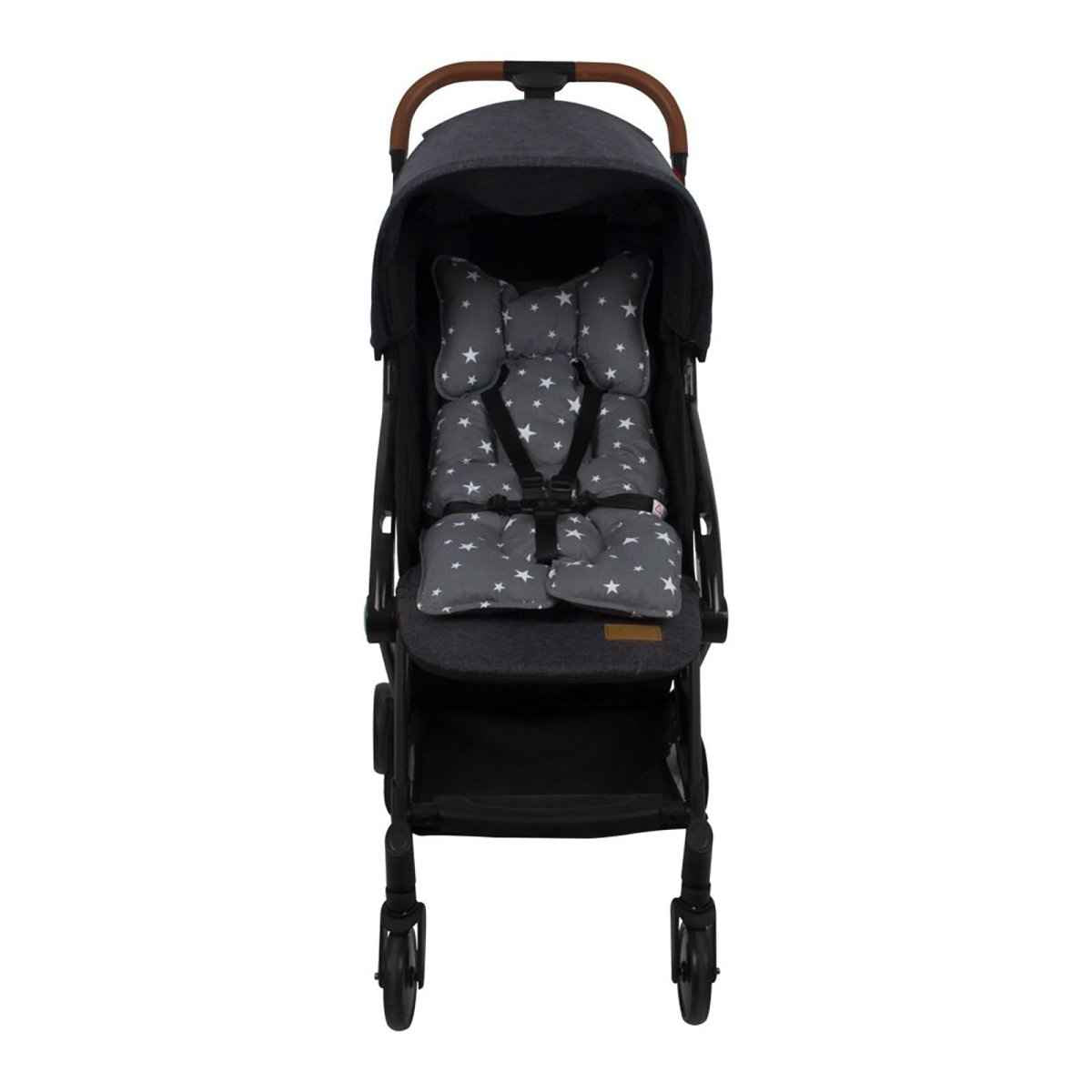 Sevi Bebe Stroller and Car Seat Cushion Grey Star