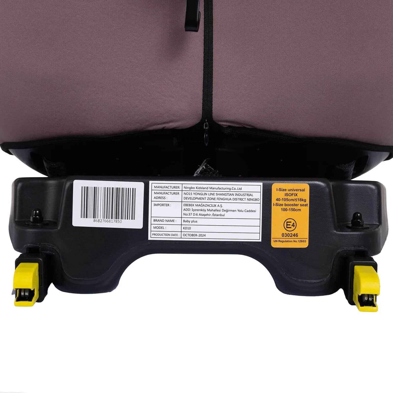 baby plus Pixi i-Size Group 0+/1/2/3 (Birth to 12 Years) Car Seat - Pink