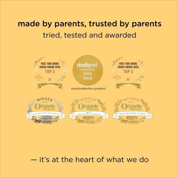 Vital Baby Nourish Power Suction Plate - Natural Berry