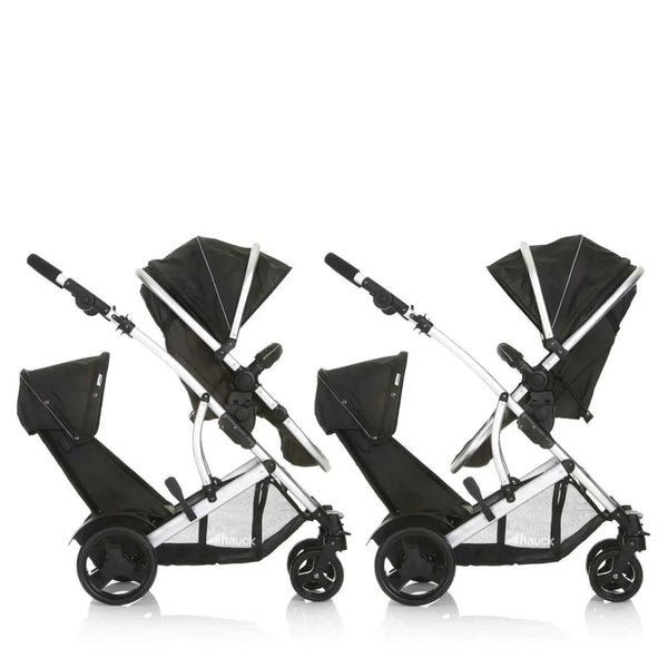 Hauck Duett 2 Tandem Pushchair - Black