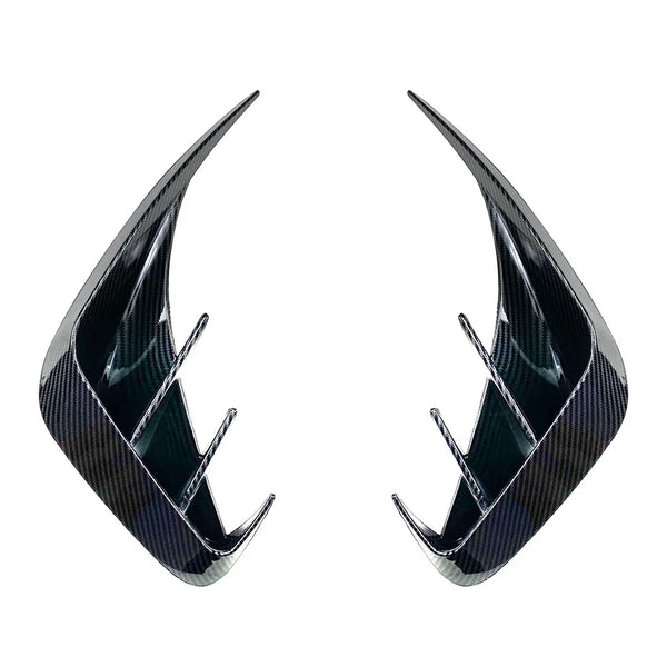 Car Rear Bumper Lip Spoiler For BMW 3 Series G20 M-Sport 320e 330e 318i 320i 325i 330i 340i 2019-2022 Air Vent Outlet Cover Trim