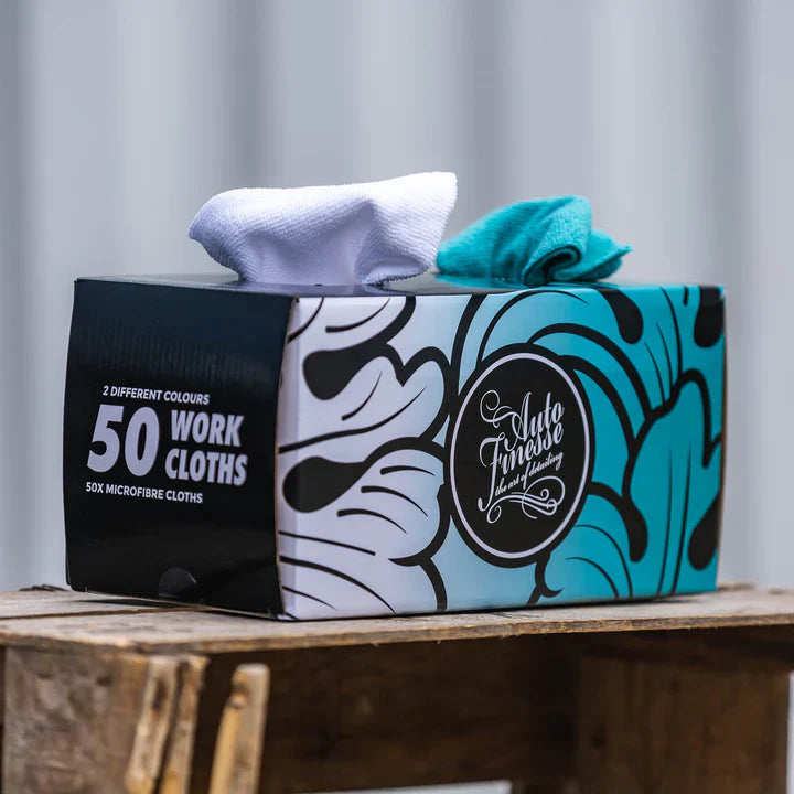 Auto Finesse Disposable Work Cloth Box of 50