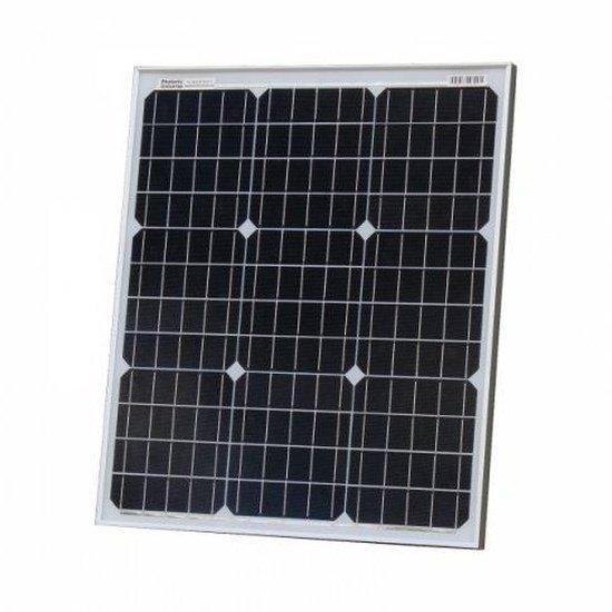 50W 12V Monocrystalline Solar Panel with 2 × 5 m MC4 Cables | 4Boats
