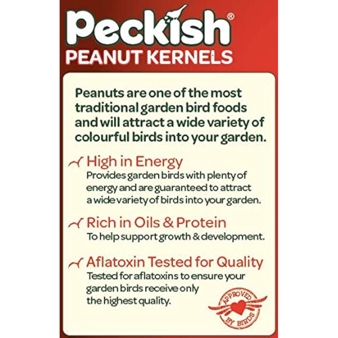 Peckish Peanuts for Wild Birds, 12.75 kg