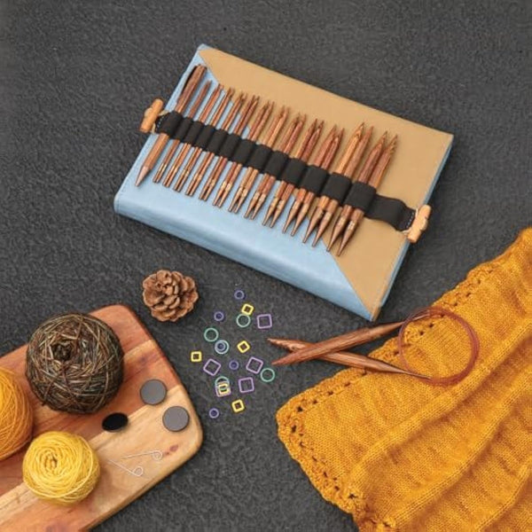 KnitPro Ginger Regal Interchangeable Needle Set 5" (13cm) | 11 Sizes (3.5mm to 12mm)