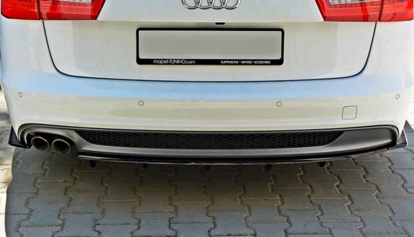 Maxton Design - CENTRAL REAR SPLITTER AUDI A6 C7 S-LINE AVANT (2011-2014)