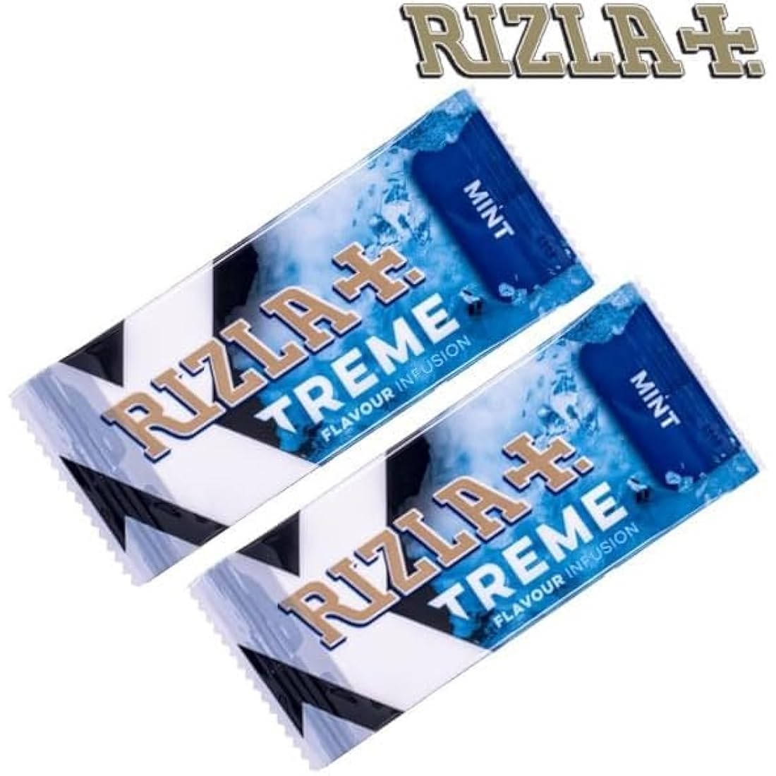 RIZLA Flavour Cards, Mint Flavour Pack of 25 Cards
