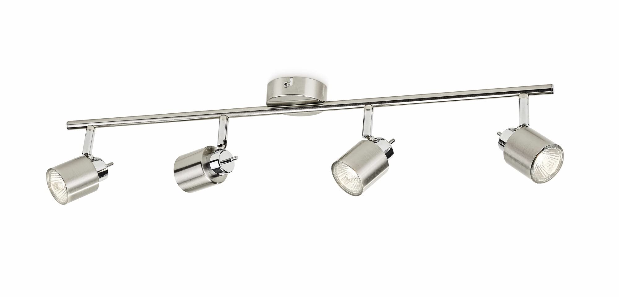 Philips Meranti Lampada con 4 Faretti, Senza Lampa