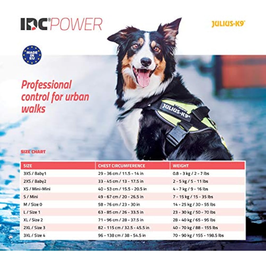 IDC Powerharness, Size: 3XL/4, Leopard