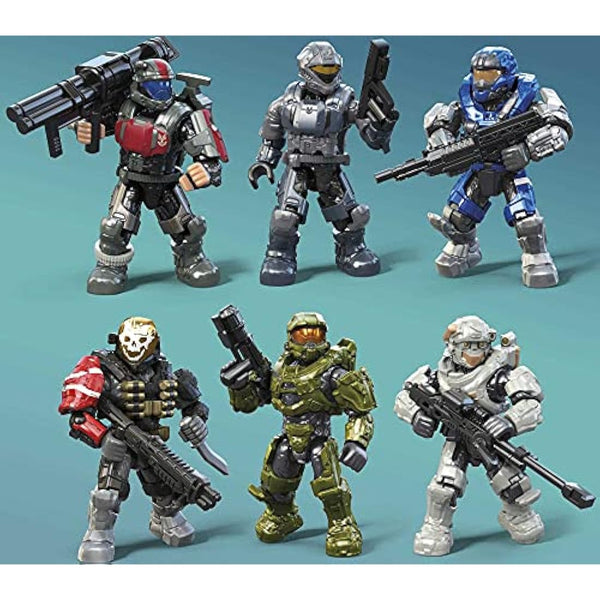 Mega HALO 20th Anniversary Character Pack HALO Infinite Construction Set, Building Toys for Boys [Amazon Exclusive]