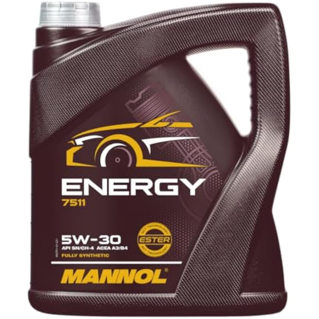 Mannol 5 Litre Energy 5W-30 Engine Oil A3/B4 Universal Synthetic Ester Technology
