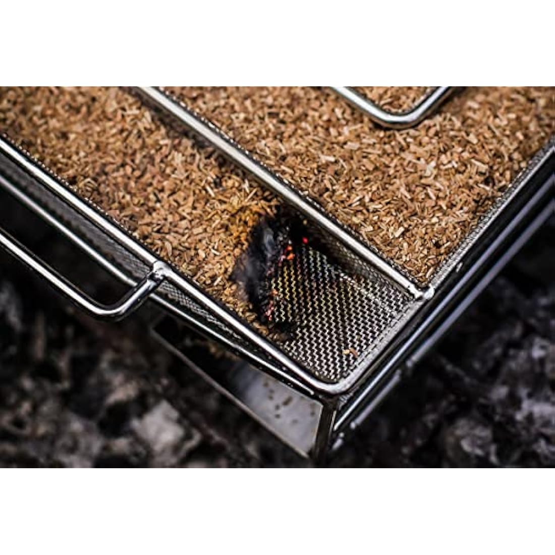 ProQ Large Cold Smoke Generator for Food Smoking, Long-lasting Cold Smoker, Maze Smoker for Cold Smoking, Outdoor Smokers for any BBQ or Cabinet