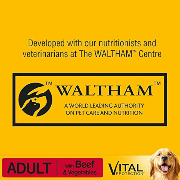 Pedigree Dog Complete Dry with Beef and Vegetable 2.6kg