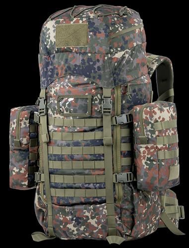 BACKFERRY 75L Tactical Backpack with Internal Frame, MOLLE, and Hydration System for Camping,Hunting,Backpacking,Hiking and Wild Adventure