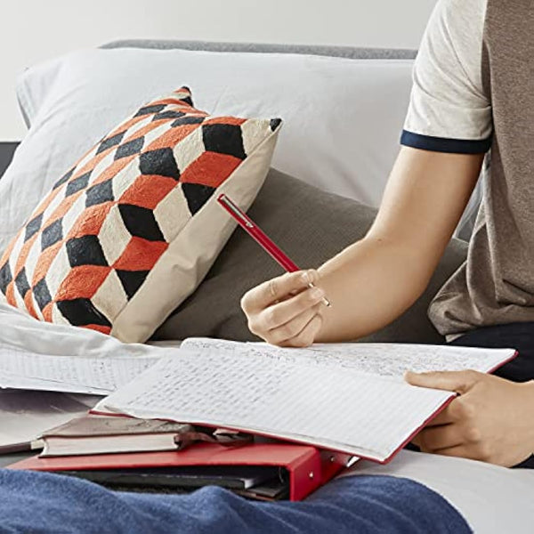 Parker Vector Fountain Pen | Blue with Chrome Trim | Medium Nib | Blue Ink | Hangtab