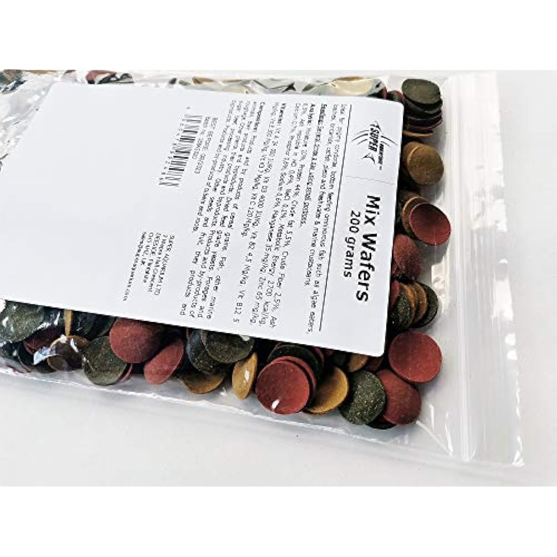 Mix Wafers (200g) Tropical Bottom Omnivorous Fish, Pleco, Catfish Fish Food