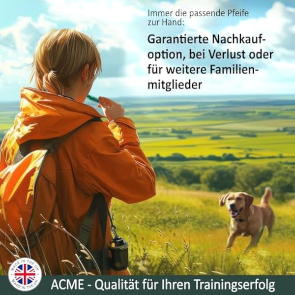 ACME 211.5 dog whistle with whistle band