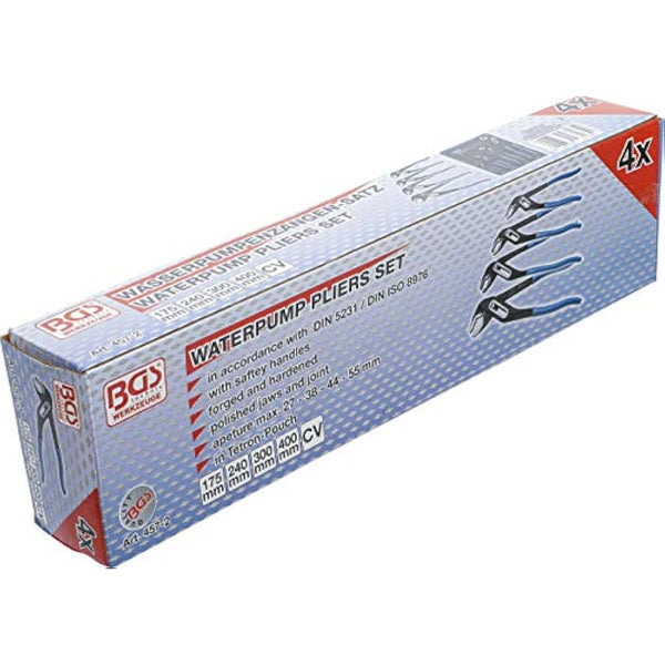 BGS 457-2 | Water Pump Pliers Set | 4 pcs.