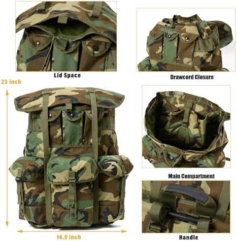 MT Military Alice Pack Army Survival Combat ALICE Rucksack Backpack
