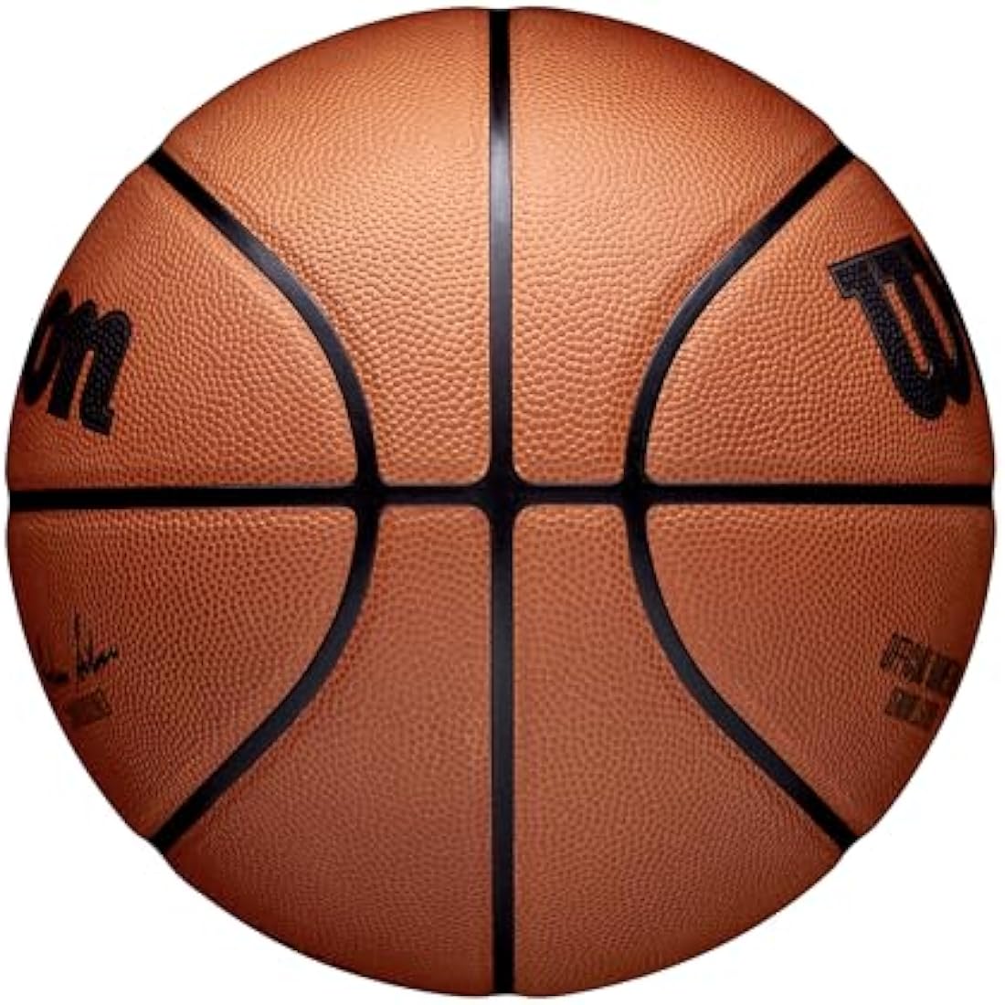 Wilson NBA Official Game Ball, Indoor, Leather, Size: 7, Brown