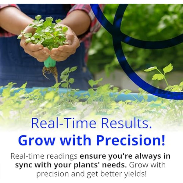 Bluelab PROBPHLEAP Leap pH Probe, Replacement Probe with BNC Fitting, use in Soil, Coco, Rockwool, Root Zone and Solution, Easy Calibration