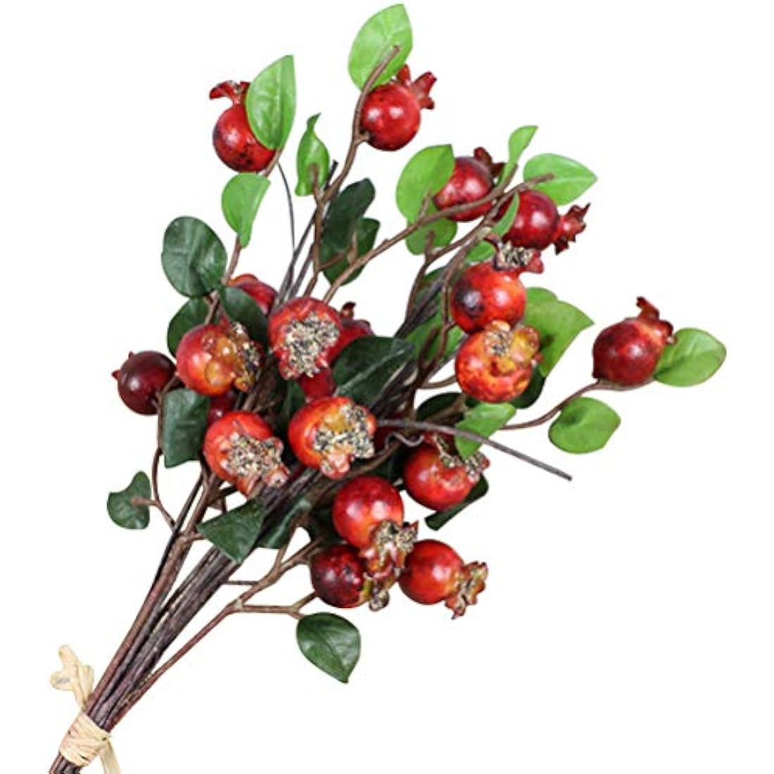 SUPVOX Artificial Rosehip Berries Artificial Pomegranate for Home Decoration (Red)