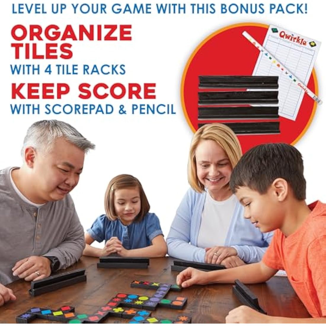 Mindware | Qwirkle Bonus Pack | Board Game | Ages 8+ | 2-4 Players