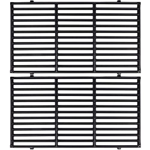 Vnierxful 7524 7528 49.53CM Cast Iron Cooking Grates for Weber Genesis E-310/ E-320/ E-330, Genesis S-310/ S-320/ S-330, Genesis EP-310/ EP-320/
