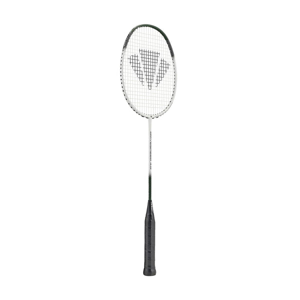 Carlton Drivespeed Graphite Badminton Racket - perfect for advanced and club players, White
