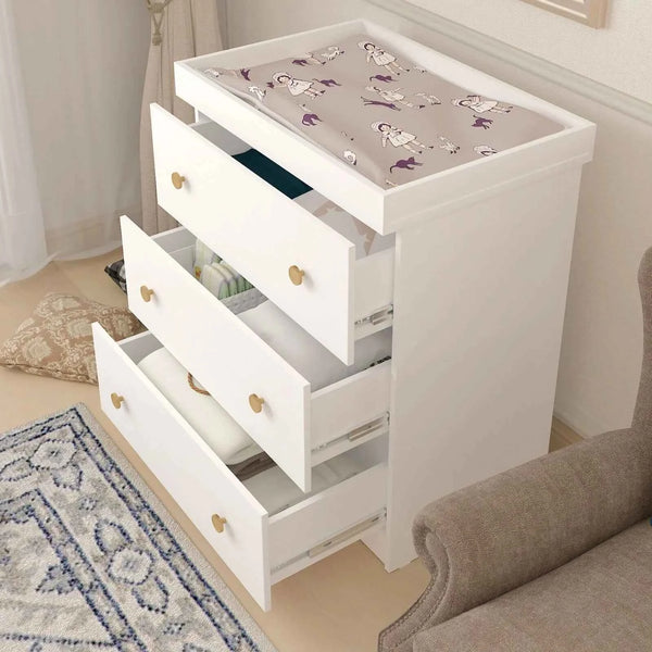 Shefa Kids 888 Changing Dresser - White