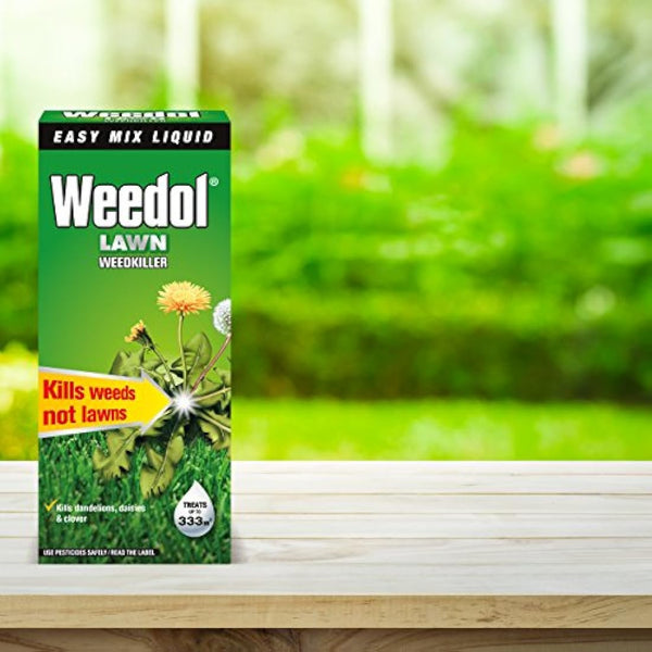 Weedol Concentrated Lawn Weedkiller, Easy Mix Liquid, 500 ml, Nylon/A