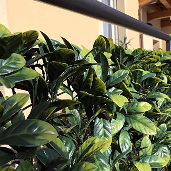 TENAX Divy 3D Plus Laurus, Synthetic Hedge 1.5x3m Leaves Type Laurus on Plastic Net