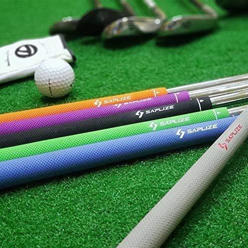 SAPLIZE Golf Grips, 13 Set with Complete Regripping kit, Standard Size, Rubber Golf Club Grip, Purple