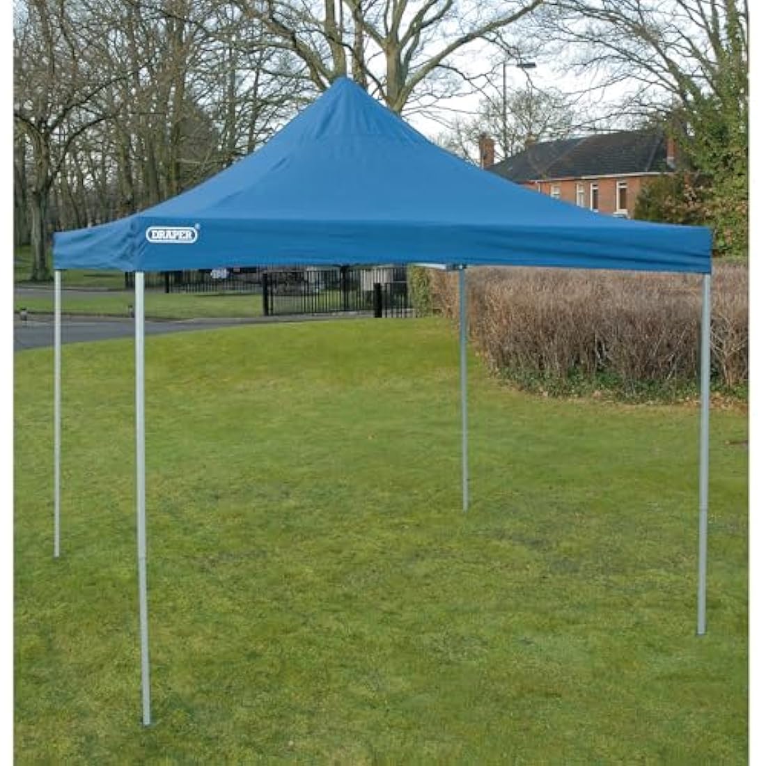 Draper 76942 Folding Gazebo, 3 x 3m, Blue