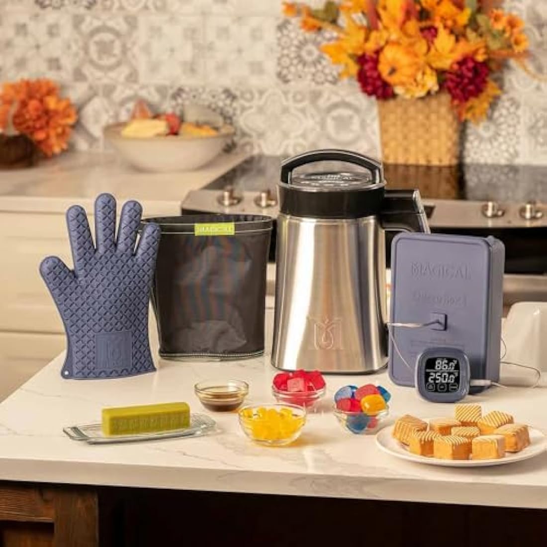 Magical Butter Machine MB2E Machine Butter Dishes Maker Herb Infuser Gummy Maker Machine with Cookbook Included (Mb2e and Decabox, Medium)