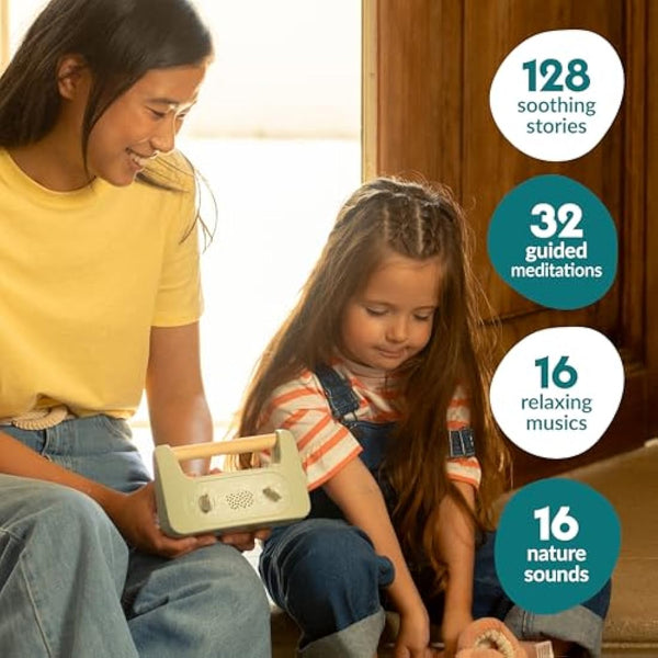 My Little Morphee Sleep Aid for Children 3-10 Years – 192 Soothing Stories, Meditation Sessions, Music & Nature Sleep Sounds – Sleep Meditation Fall Asleep Fast Portable Sound Machine Kids-Friendly