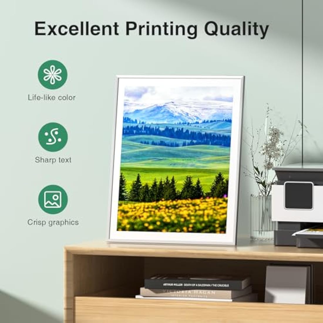 colorfly 937XL 937e (with Chip) Ink Cartridges Compatible with HP 937XL 937E 937 HP Officejet Pro 9110b 9120b 9130b 9720 9730 (4 Pack)