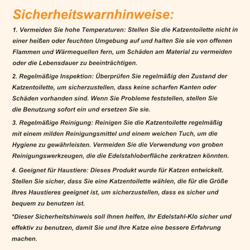 Vivifying Enclosed Stainless Steel Cat Litter Box with Lid, High-Sided, Removable and Metal Leak-Proof Stainless Steel Cat Litter Tray with Scoop, Steps and Mat (Black)