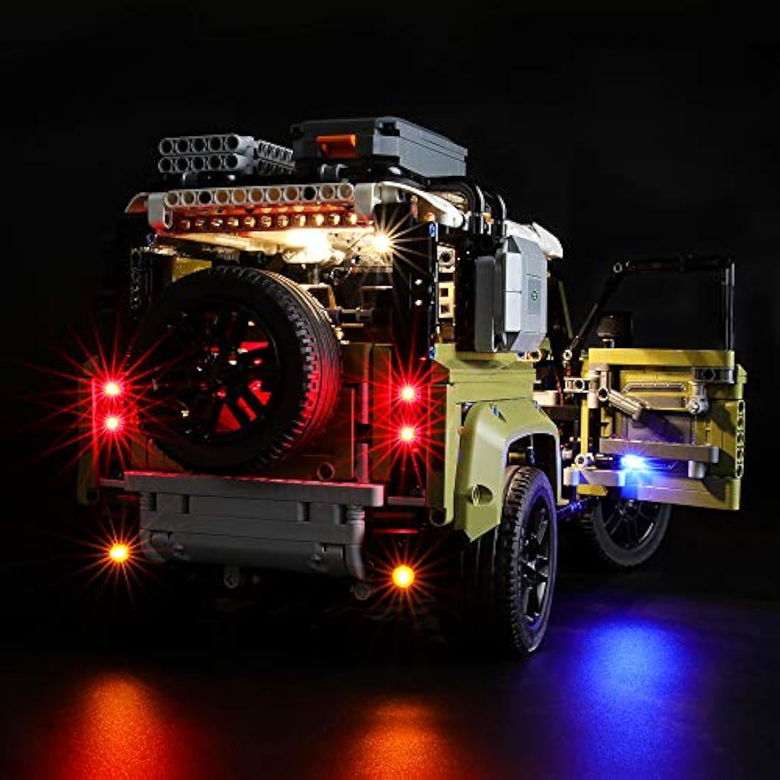 BRIKSMAX Led Lighting Kit for LEGO Technic Land Rover Defender, Compatible with 42110 Building Blocks Model - Not Include the Lego Set